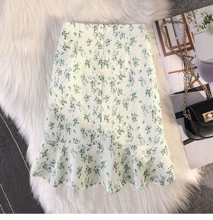 2024 Little Green Flower Dress